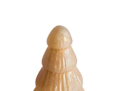 Hot Beliani Set di 2 figure FLAREN Albero di Natale 20/25 cm Beige