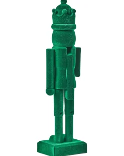 New Beliani Set di 2 figure FLATEY Schiaccianoci 40 cm Verde