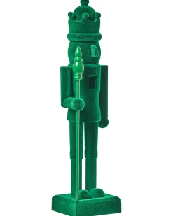 New Beliani Set di 2 figure FLATEY Schiaccianoci 40 cm Verde