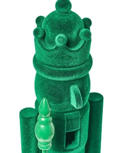 New Beliani Set di 2 figure FLATEY Schiaccianoci 40 cm Verde