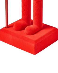 Sale Beliani Set di 2 figure FLATEY Schiaccianoci 40 cm Rosso