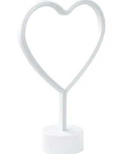 Hot Beliani Set di 3 insegne LED al neon FLORETTA Multicolore Giallo Rosso Blu Multicolore