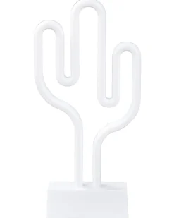 Clearance Beliani Set di 3 insegne LED al neon MABEL Multicolore Rosa Blu Verde Multicolore