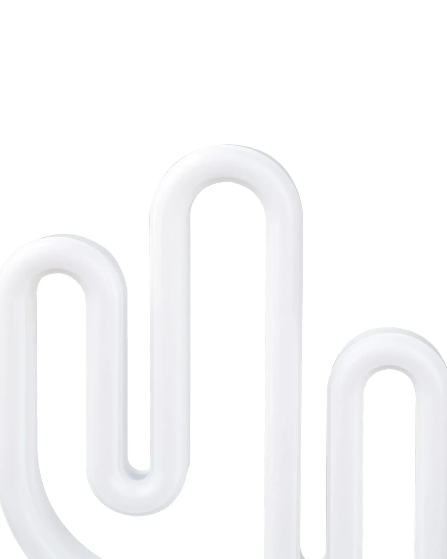 Clearance Beliani Set di 3 insegne LED al neon MABEL Multicolore Rosa Blu Verde Multicolore
