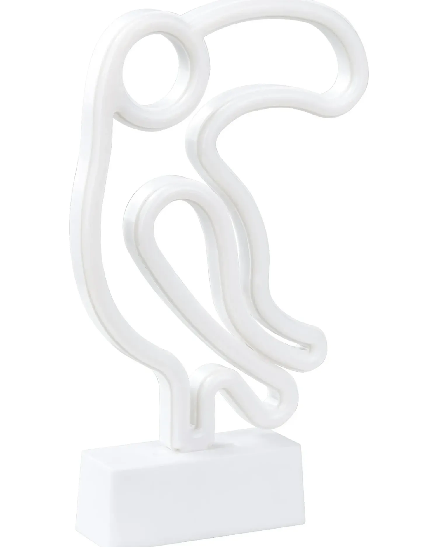 Clearance Beliani Set di 3 insegne LED al neon MABEL Multicolore Rosa Blu Verde Multicolore