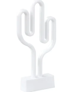 Clearance Beliani Set di 3 insegne LED al neon MABEL Multicolore Rosa Blu Verde Multicolore