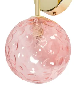 Sale Beliani ANADYR Vetro Rosa Rosa Oro
