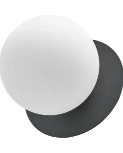 Best Beliani Set di 2 lampade da parete BOUBLE Metallo Nero