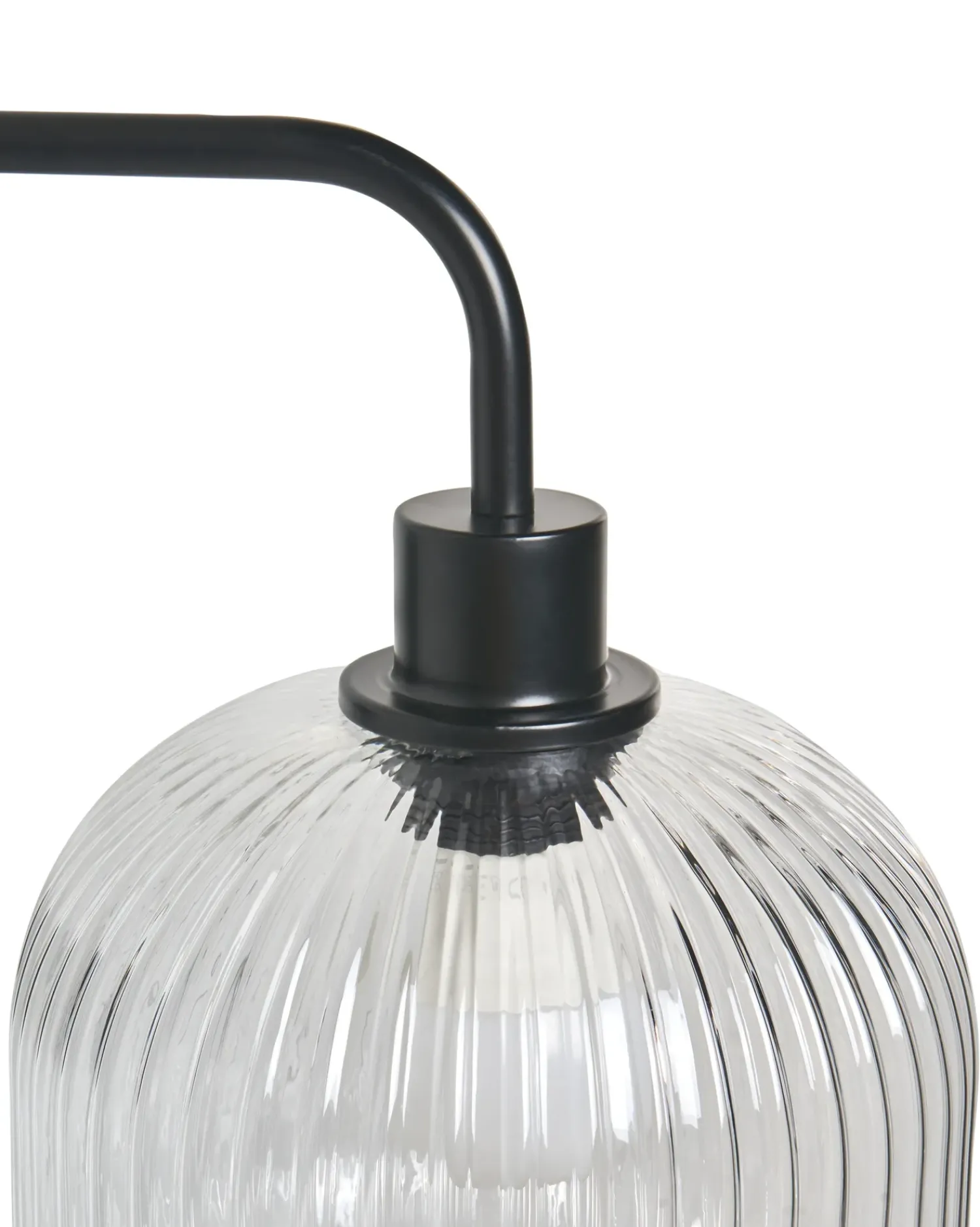 Hot Beliani Set di 2 lampade da parete COMAPALA Metallo Nero