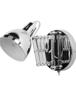 Online Beliani Set di lampade da parete HARRINGTON Regolabile Metallo Argento
