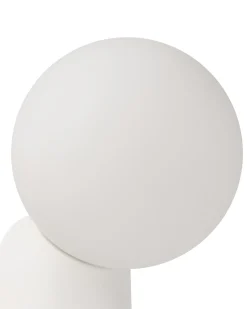 Online Beliani Set di 2 lampade da parete HELME Bianco