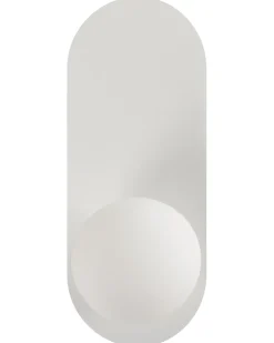 Hot Beliani Set di 2 lampade da parete LEISI Bianco