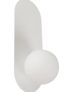 Hot Beliani Set di 2 lampade da parete LEISI Bianco