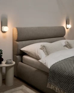 Best Beliani Set di 2 lampade da parete LEISI Argento Bianco Argento