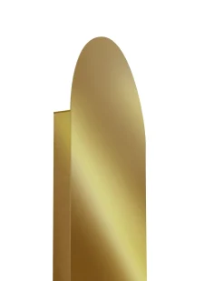 Clearance Beliani Set di 2 lampade da parete LEISI Oro Bianco Oro