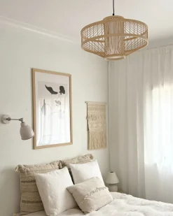 Hot Beliani Set di 2 lampade da parete MISSISSIPPI Regolabile Metallo Bianco Bianco Argento
