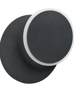 Clearance Beliani Set di 2 lampade da parete SEMNON LED Metallo Nero