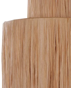 Online Beliani Set di 2 lampade da parete SHINFA Vimini Naturale Naturale Nero