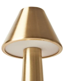 Hot Beliani Set di 2 lampade da tavolo a LED senza fili JOANES con dimmer Metallo Oro