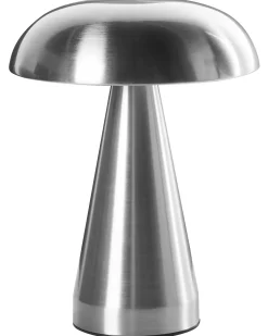 Online Beliani Set di 2 lampade da tavolo a LED senza fili KULFO con dimmer Metallo Argento