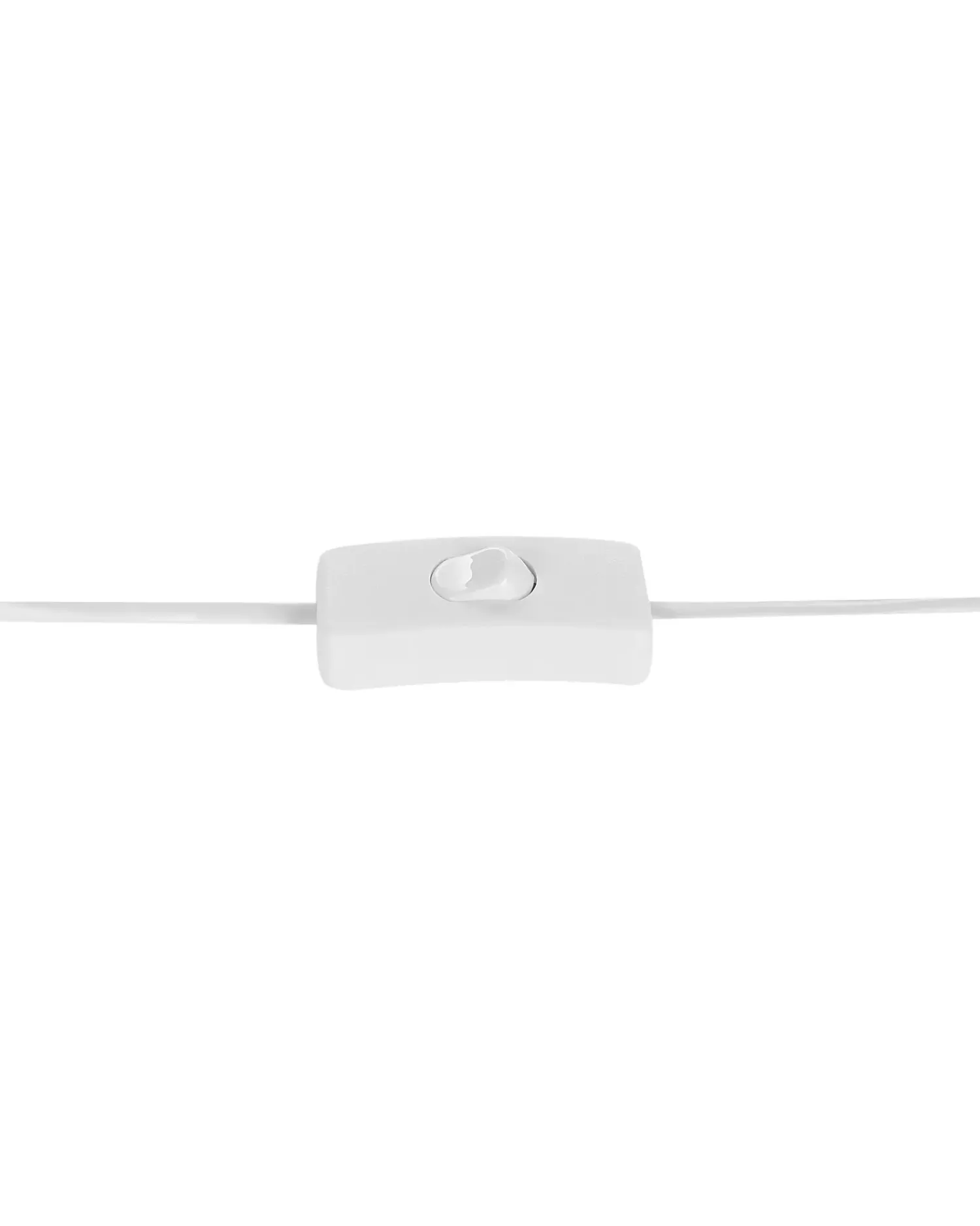 Outlet Beliani Set di 2 lampade da tavolo ARWADITO Ceramica Bianco sporco Bianco Marrone