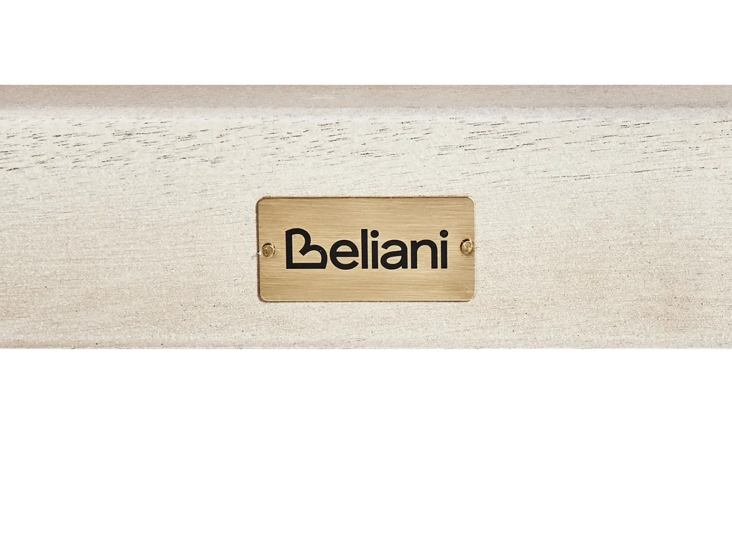 Online Beliani AZZANELLO Legno d'acacia Bianco sporco Bianco Marrone