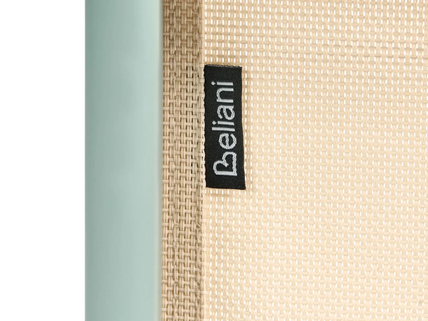 Hot Beliani Set di 2 Lettini Prendisole SORONI Metallo Beige Beige Verde