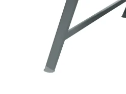 New Beliani Set di 2 Lettini Prendisole SORONI Metallo chiaro Grigio