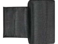 Beliani Set di 2 Lettini Prendisole SORONI Metallo Nero Grigio Nero
