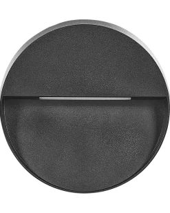 Clearance Beliani Set di 2 luci da parete da giardino a LED POMPTON Nero