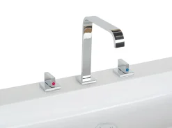 Sale Beliani Set di mobili da bagno ALMERIA Beige Argento Bianco Beige