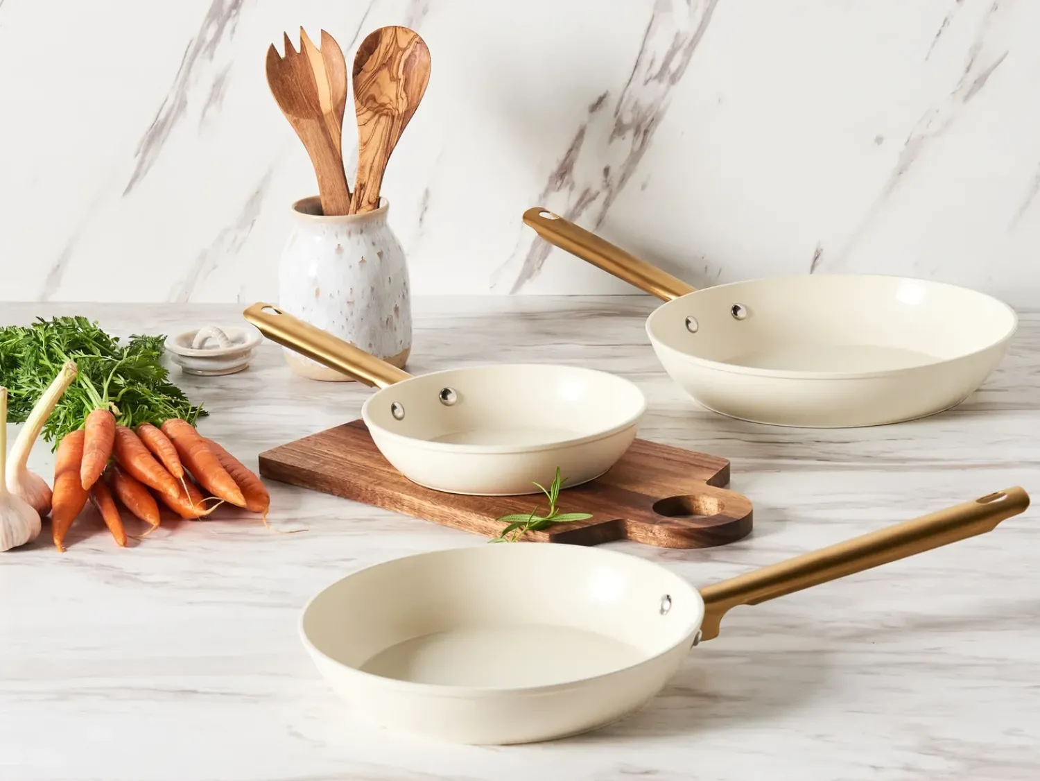 Clearance Beliani ELITE PRO Bianco sporco Bianco Oro