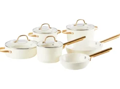 Clearance Beliani ELITE PRO Bianco sporco Bianco Argento Oro