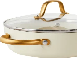 Clearance Beliani ELITE PRO Bianco sporco Bianco Argento Oro