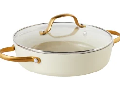 Clearance Beliani ELITE PRO Bianco sporco Bianco Argento Oro