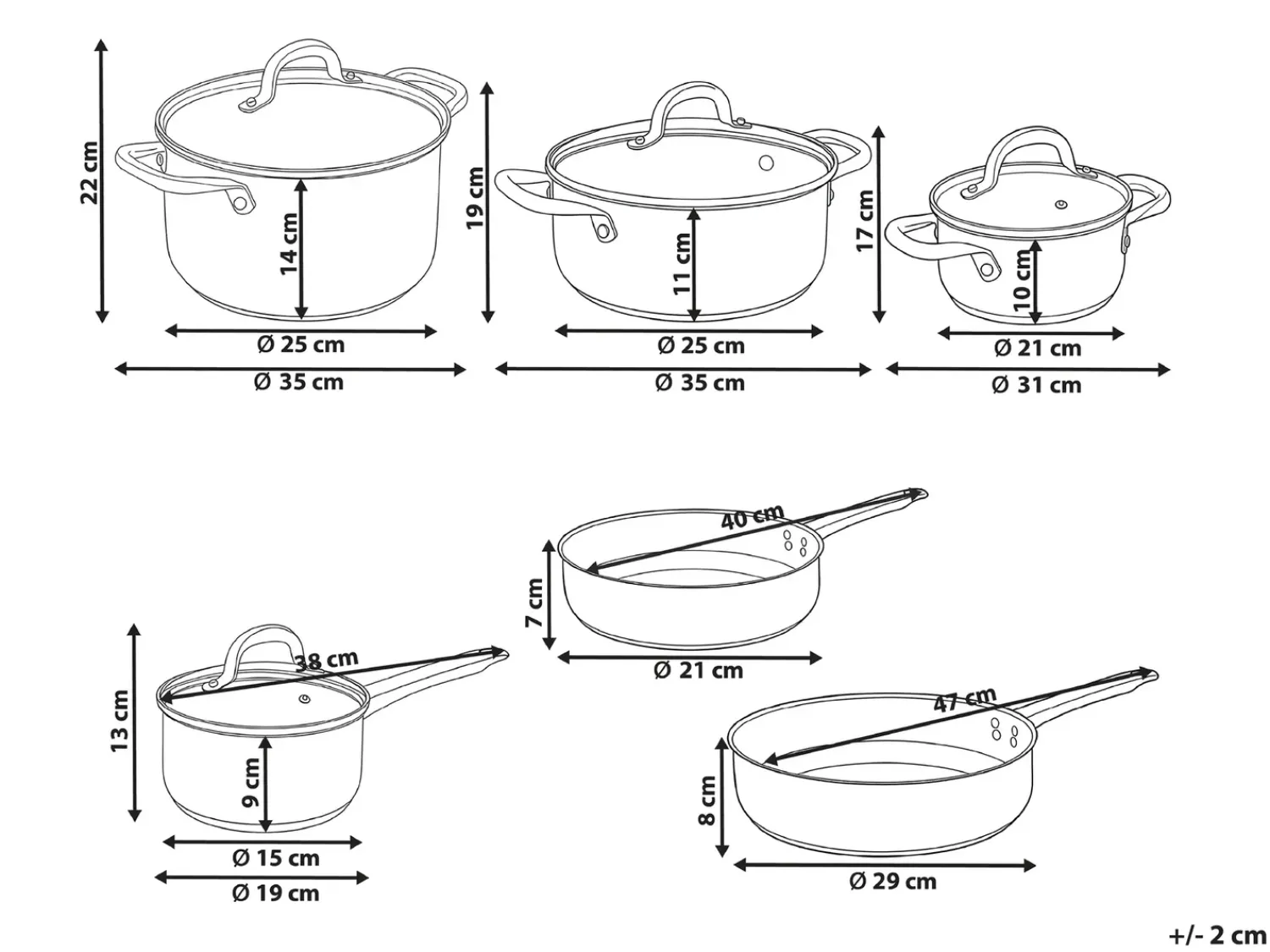 Online Beliani PRIMECOOK Acciaio inox Argento