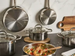 Online Beliani PRIMECOOK Acciaio inox Argento