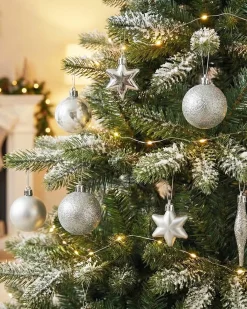 Online Beliani Set di 102 palline decorative BANDAK Argento