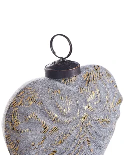 Outlet Beliani FERIABLE Vetro Grigio Argento Grigio Oro