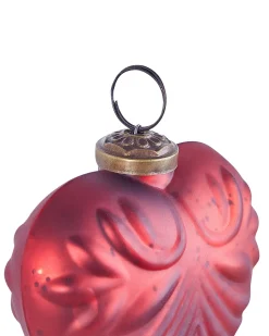 Beliani FERIABLE Vetro Rosso Rosso Oro
