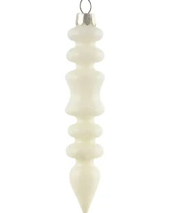 Clearance Beliani Set di 70 palline decorative FLICKER Vetro Oro Bianco Oro