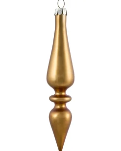 Clearance Beliani Set di 70 palline decorative FLICKER Vetro Oro Bianco Oro