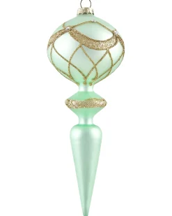 Best Beliani Set di 35 palline decorative FROSTING Vetro Multicolore