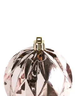 Best Beliani Set di 114 palline decorative GJENDE Rosa Rosa Oro