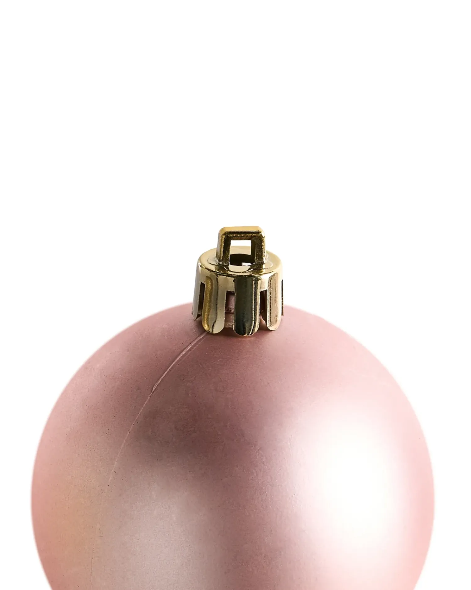 Best Beliani Set di 114 palline decorative GJENDE Rosa Rosa Oro