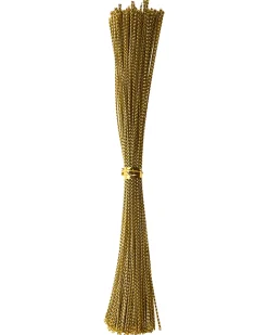 New Beliani Set di 60 palline decorative ISOJARVI Marrone Marrone Oro