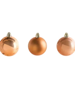 New Beliani Set di 60 palline decorative LOVATNET Rame