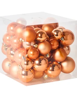 New Beliani Set di 60 palline decorative LOVATNET Rame