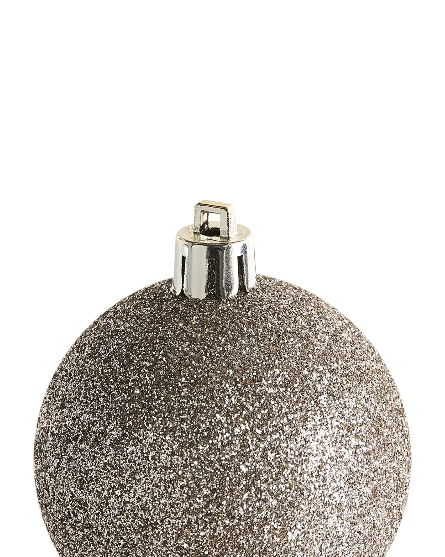Outlet Beliani Set di 96 palline decorative PIELINEN Blu Blu Argento