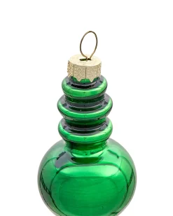 Sale Beliani Set di 70 palline decorative TWINKLE Vetro Rosso/Verde Oro Rosso Verde